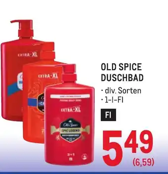 Metro Old spice duschbad Angebot