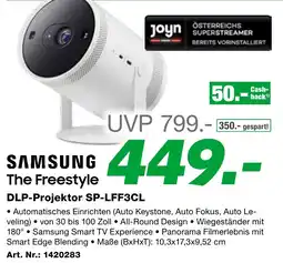 EP SAMSUNG The Freestyle DLP-Projektor SP-LFF3CL Angebot