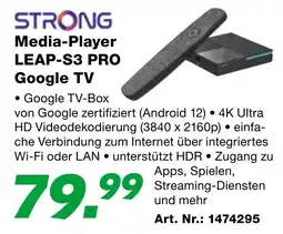 EP STRONG Media-Player LEAP-S3 PRO Google TV Angebot
