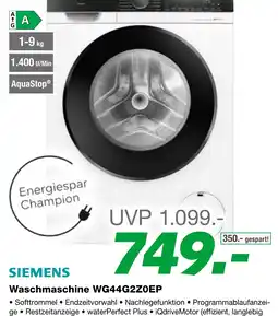 EP Waschmaschine WG44G2ZOEP Angebot