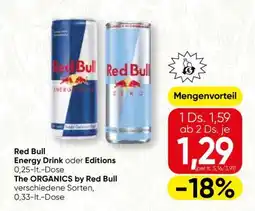 Spar Red Bull Energy Drink oder Editions Angebot