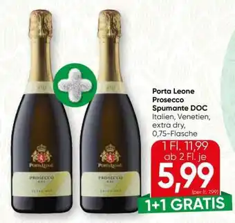 Spar Porta Leone Prosecco Spumante DOC Angebot
