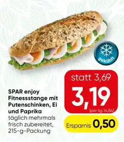 Spar SPAR enjoy Fitnessstange mit Putenschinken, Ei und Paprika Angebot