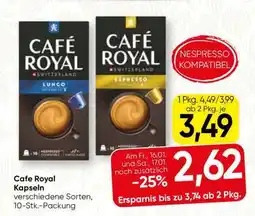 Spar Café Royal Kapseln Angebot