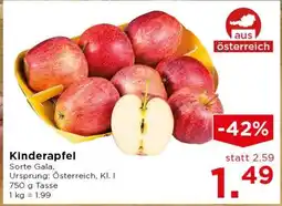 Unimarkt Kinderapfel Angebot