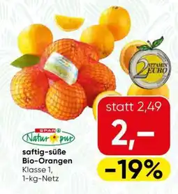 Spar saftig-süße Bio-Orangen Angebot