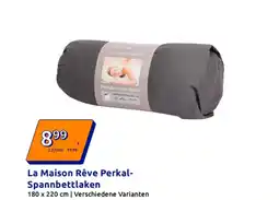 Action La Maison Rêve Perkal- Spannbettlaken Angebot