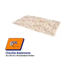 Action Chenille-Badematte Angebot