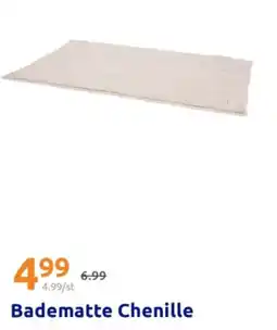 Action Badematte Chenille Angebot