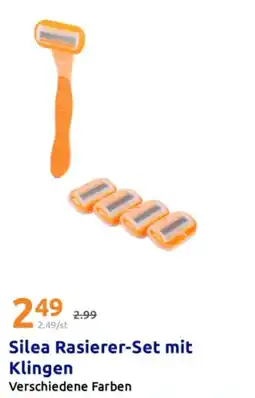 Action Silea Rasierer-Set mit Klingen Angebot