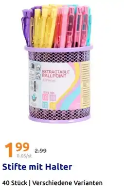 Action Stifte mit Halter Angebot