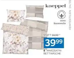 XXXLutz Makosatin- bettwäsche Angebot