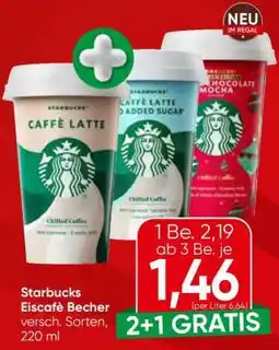 Spar Starbucks Eiscafé Becher Angebot