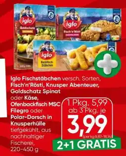 Spar IGLO FISCHSTÄBCHEN Angebot