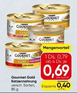 Spar Gourmet Gold Katzennahrung Angebot
