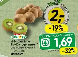 Spar Süß-säuerliche Bio-Kiwi genussreif Angebot