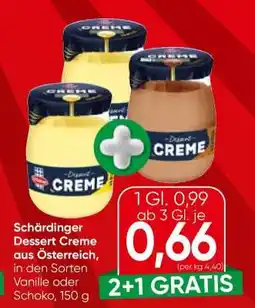 Eurospar Schärdinger Dessert Creme aus Österreich Angebot