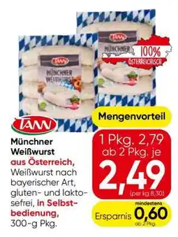 Eurospar Münchner Weißwurst Angebot