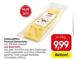 Eurospar SalzburgMilch Premium Emmentaler Angebot