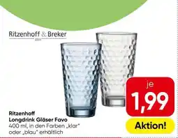 Eurospar Ritzenhoff Longdrink Gläser Favo Angebot