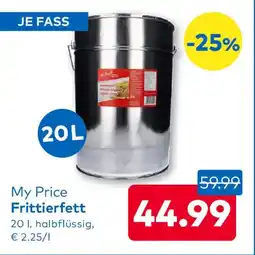 T&G My Price Frittierfett Angebot