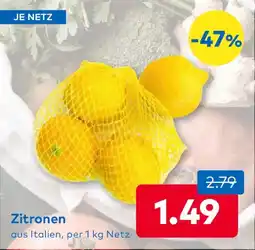 T&G Zitronen Angebot