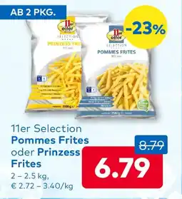 T&G Selection Pommes oder Prinzess Frites Angebot