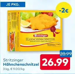 T&G Stritzinger Hähnchenschnitzel Angebot