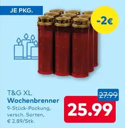 T&G T&G XL Wochenbrenner Angebot