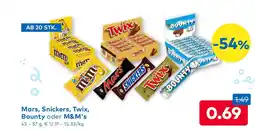 T&G Mars, Snickers, Twix, Bounty oder M&M's Angebot