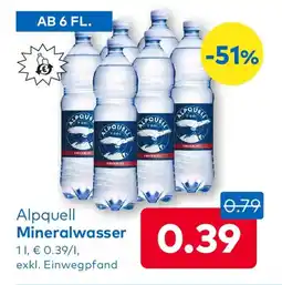 T&G Alpquell Mineralwasser Angebot