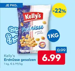 T&G Kelly's Erdnüsse gesalzen Angebot
