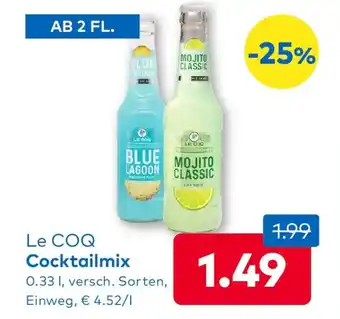 T&G Le COQ Cocktailmix Angebot
