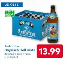 T&G Antoniter Bayrisch Hell Kiste Angebot
