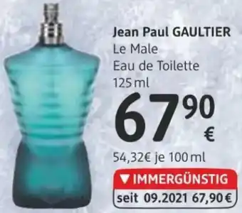 dm Jean Paul Gaultier Le Male 125ml Angebot
