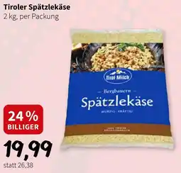 Der Grissemann Tiroler Spätzlekäse Angebot