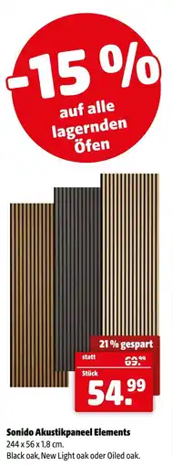 Der Grissemann Sonido Akustikpaneel Elements Angebot