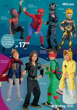 NKD Kinder-Kostüm Angebot