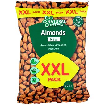 Action Natural Happiness Mandeln XXL-Packung Angebot