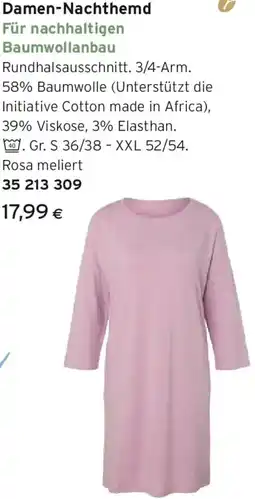 Tchibo Eduscho Damen-Nachthemd Angebot