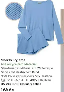 Tchibo Eduscho Shorty-Pyjama Angebot