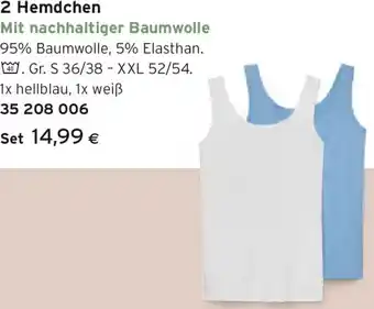 Tchibo Eduscho 2 Hemdchen Angebot