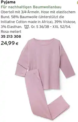 Tchibo Eduscho Pyjama Angebot