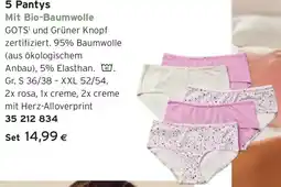 Tchibo Eduscho 5 Pantys Angebot
