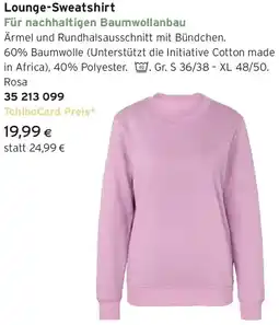 Tchibo Eduscho Lounge-Sweatshirt Angebot