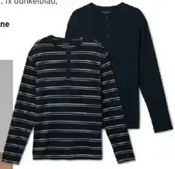 Tchibo Eduscho 2 Herren-Pyjama-Shirts Angebot