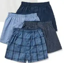 Tchibo Eduscho 4 Herren-Web-Boxershorts Angebot