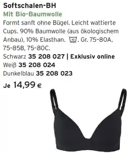 Tchibo Eduscho Softschalen-BH Angebot