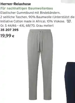 Tchibo Eduscho Herren-Relaxhose Angebot