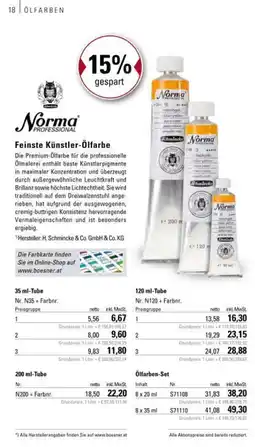 boesner Norma Angebot